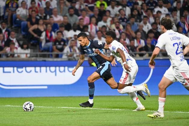 Olympique Lyonnais v Olympique de Marseille - Ligue 1 McDonald s 2025 2026 16 ABNER VINICIUS (ol) - 10 Mason GREENWOOD (om) during the Ligue 1 McDonald s match between Lyon and Marseille at Groupama Stadium on August 31, 2025 in Lyon, France. Lyon France  Copyright: xFEPx 776348118