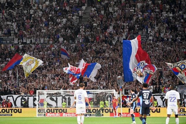 Olympique Lyonnais v Olympique de Marseille - Ligue 1 McDonald s 2025 2026 Illustration during the Ligue 1 McDonald s match between Lyon and Marseille at Groupama Stadium on August 31, 2025 in Lyon, France. Lyon France  Copyright: xFEPx 776348118