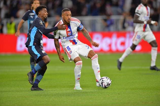 FOOTBALL : FRENCH CHAMPIONSHIP - LYON v MARSEILLE August 31st 2025 Corentin Tolisso of OL during the French championship Ligue 1 football match between Olympique Lyonnais and Olympique de Marseille on 31 August 2025 at Groupama Stadium in DÃ cines-Charpieu near Lyon, France - Photo Cyril Lestage DÃ cines-CharpieuFrance  Copyright: xCyrilxLestagex