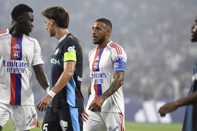 Football : Olympique Lyonnais V Olympique de Marseille - ligue 1 31 08 2025 Corentin TOLISSO of Lyon during the French L1 football match between Olympique Lyonnais and Olympique Marseille at the Groupama stadium in Decines-Charpieu Lyon, France on August 31, 2025  Copyright: xMourad_ALLILIx
