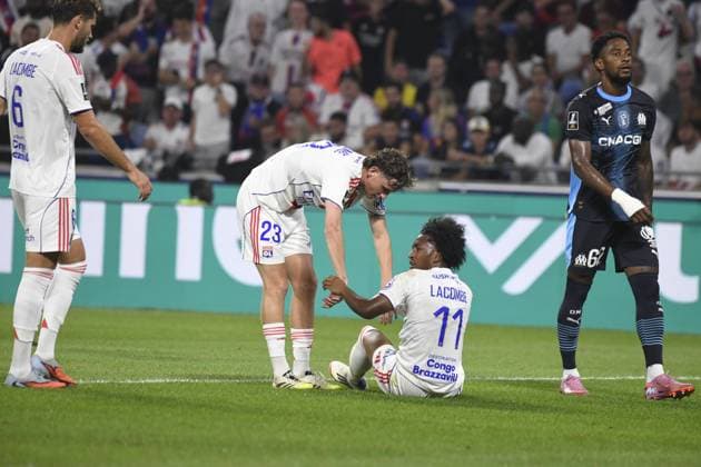 Football : Olympique Lyonnais V Olympique de Marseille - ligue 1 31 08 2025 Malick FOFANA of Lyon during the French L1 football match between Olympique Lyonnais and Olympique Marseille at the Groupama stadium in Decines-Charpieu Lyon, France on August 31, 2025  Copyright: xMourad_ALLILIx