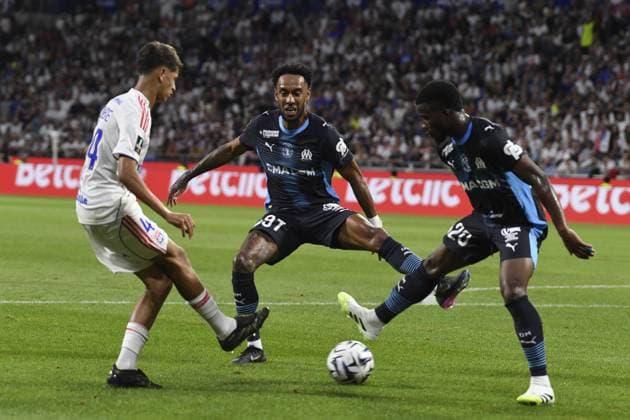 Football : Olympique Lyonnais V Olympique de Marseille - ligue 1 31 08 2025 Merah k halis of Lyon during the French L1 football match between Olympique Lyonnais and Olympique Marseille at the Groupama stadium in Decines-Charpieu Lyon, France on August 31, 2025  Copyright: xMourad_ALLILIx