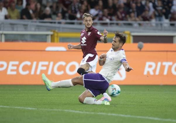 CALCIO - Serie A - Torino FC vs ACF Fiorentina Ivan Ilic of Torino FC during the Italian Serie A, 2025 26 season, football match between Torino FC and ACF Fiorentina on 31 August 2025 at Stadio Olimpico Grande Torino, Turin, Italy. Photo Nderim Kaceli Turin Italy  Copyright: xIPAxSport ABACAx