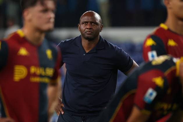 CALCIO - Serie A - Genoa CFC vs Juventus FC Serie A, Day 2, 31-08-2023, Genova, Stadio Ferraris, Genoa - Juventus, in the photo: mister Patrick Vieira Genoa Italy  Copyright: xIPAxSport ABACAx