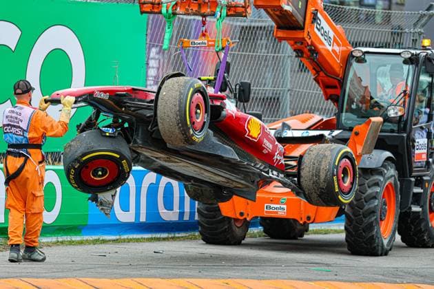 MOTORI - Formula 1 - Heineken Dutch Grand Prix 2025 Lewis Hamilton (GBR) - Scuderia Ferrari - Ferrari SF-25 - Ferrari during Friday, day2, of Formula 1 Heineken Dutch Grand Prix 2025, Zandvoort, The Nederlands, from Aug 28th to 31th - Round 15 of 24 of 2025 F1 World Championship, WM, Weltmeisterschaft Netherlands Netherlands  Copyright: xIPAxSport ABACAx