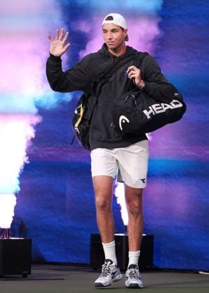 Jan-Lennard Struff (GER) betritt den Platz, US Open Championships 2023, USTA Billie Jean King National Tennis Center, Flushing Meadows, New York, USA . Copyright: xJuergenxHasenkopfx