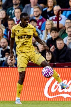 Aston Villa v Crystal Palace Premier League 31 08 2025. Crystal Palace defender Tyrick Mitchell (3) during the Premier League match between Aston Villa and Crystal Palace at Villa Park, Birmingham, England on 31 August 2025. Birmingham Villa Park West Midlands England Editorial use only DataCo restrictions apply See www.football-dataco.com , Copyright: xManjitxNarotrax PSI-22724-0172