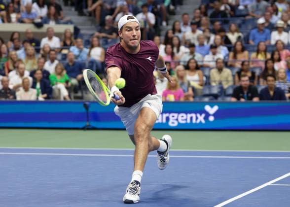 Jan-Lennard Struff (GER), US Open Championships 2023, USTA Billie Jean King National Tennis Center, Flushing Meadows, New York, USA . Copyright: xJuergenxHasenkopfx
