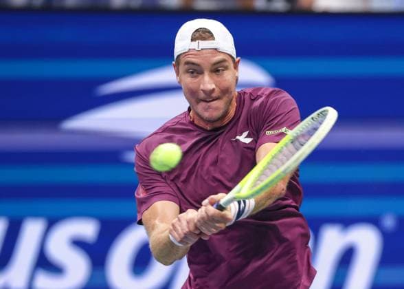Jan-Lennard Struff (GER), US Open Championships 2023, USTA Billie Jean King National Tennis Center, Flushing Meadows, New York, USA . Copyright: xJuergenxHasenkopfx