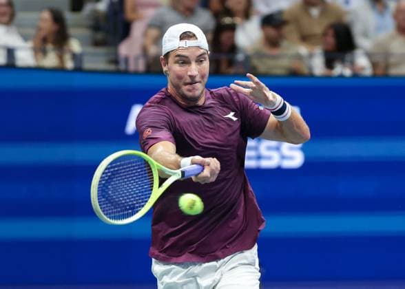 Jan-Lennard Struff (GER), US Open Championships 2023, USTA Billie Jean King National Tennis Center, Flushing Meadows, New York, USA . Copyright: xJuergenxHasenkopfx