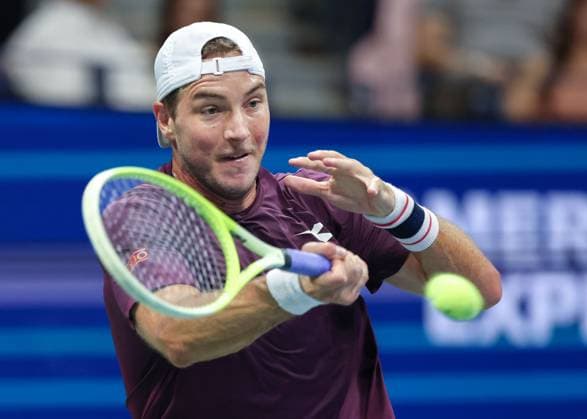 Jan-Lennard Struff (GER), US Open Championships 2023, USTA Billie Jean King National Tennis Center, Flushing Meadows, New York, USA . Copyright: xJuergenxHasenkopfx