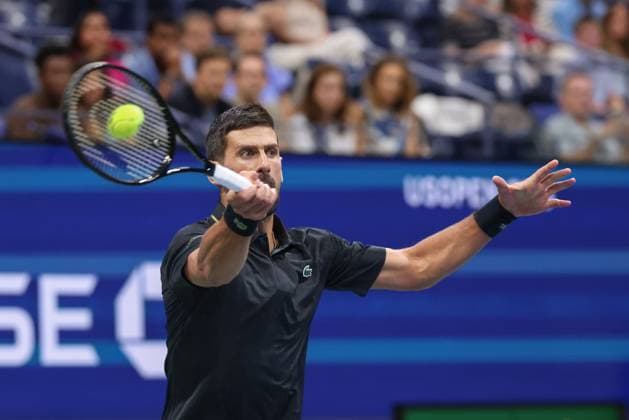 Novak Djokovic (SRB), US Open Championships 2023, USTA Billie Jean King National Tennis Center, Flushing Meadows, New York, USA . Copyright: xJuergenxHasenkopfx