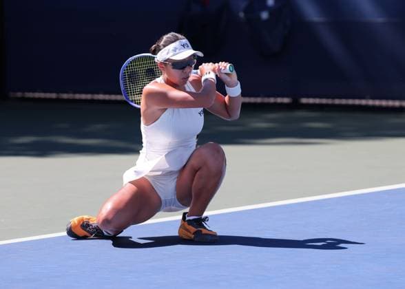 Ruien Zhang (CHN), Maedchen Einzel, Girls Singles, US Open Championships 2023, USTA Billie Jean King National Tennis Center, Flushing Meadows, New York, USA . Copyright: xJuergenxHasenkopfx