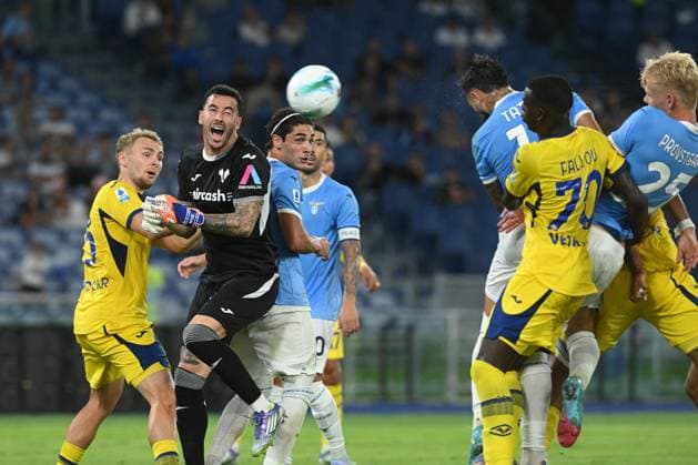 CALCIO - Serie A - SS Lazio vs Hellas Verona FC Valentin Castellanos of SS Lazio scores goal 3-0 during the Serie A Enilive between SS Lazio vs Hellas Verona FC at Olimpic Stadium Rome Italy  Copyright: xIPAxSport ABACAx