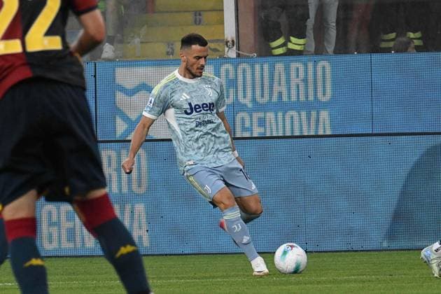 CALCIO - Serie A - Genoa CFC vs Juventus FC Filip Kostic (Juventus FC) in action during Genoa CFC vs Juventus FC, Italian soccer Serie A match in Genoa, Italy, August 31 2025 Genoa Italy  Copyright: xIPAxSport ABACAx