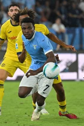 CALCIO - Serie A - SS Lazio vs Hellas Verona FC Fisayo Dele Bashiru of SS Lazio during the serie A Enilive match between SS Lazio v Hellas Verona at olimpico stadium in Rome Mattia Vian during SS Lazio vs Hellas Verona FC, Italian soccer Serie A match in Rome, Italy, August 31 2025 Rome Italy  Copyright: xIPAxSport ABACAx