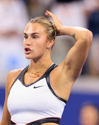 August 31, 2025, Flushing Meadows, New York, USA: Aryna Sabalenka during a match against Cristina Busca on Day 8 of the 2025 US Open at USTA Billie Jean King National Tennis Center on Sunday August 31, 2025 in the Flushing neighborhood of the Queens borough of New York City. JAVIER ROJAS PI Flushing Meadows USA - ZUMAp124 20250831_zaa_p124_216 Copyright: xJavierxRojasx
