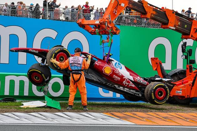 Lewis Hamilton (GBR) - Scuderia Ferrari - Ferrari SF-25 - Ferrari during Friday, day2, of Formula 1 Heineken Dutch Grand Prix 2025, Zandvoort, The Nederlands, from Aug 28th to 31th - Round 15 of 24 of 2025 F1 World Championship, WM, Weltmeisterschaft  Copyright: xAlessioxDexMarco IPAxSportx xipa-agency.netx xx IPA_63787959 IPA_Agency_IPA63787959