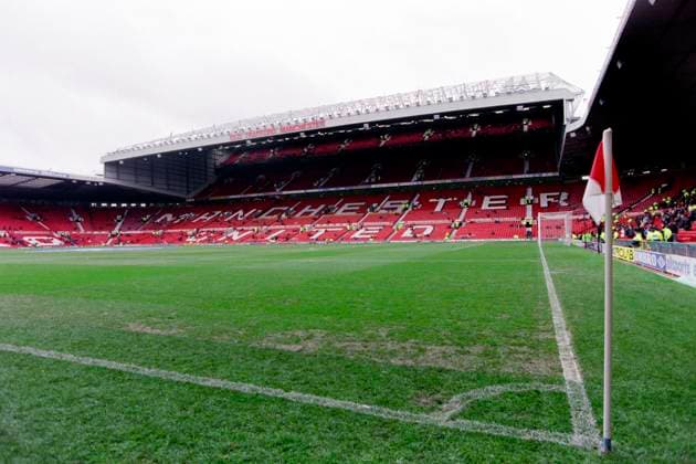 990307 Fotboll, Premier League, Manchester United, ManU - Chelsea, 0-0: Översikt Old Trafford. Copyright: BILDBYRAN BB990307BB053
