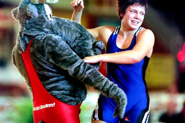 990912 Brottning, Damer, VM: Lotta Andersson, Sverige. *** 990912 Wrestling, Women, World Championship Lotta Andersson, Sweden  Copyright: BILDBYRAN BB990912BB059