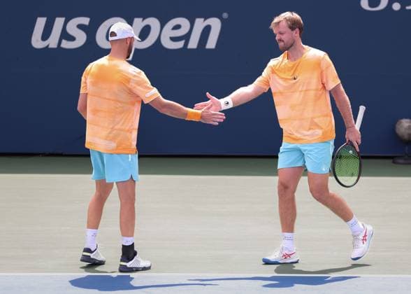 Kevin Krawietz, Tim Puetz, Herren Doppel, Men s Doubles US Open Championships 2023, USTA Billie Jean King National Tennis Center, Flushing Meadows, New York, USA . Copyright: xJuergenxHasenkopfx