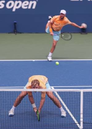Kevin Krawietz, Tim Puetz, Herren Doppel, Men s Doubles US Open Championships 2023, USTA Billie Jean King National Tennis Center, Flushing Meadows, New York, USA . Copyright: xJuergenxHasenkopfx