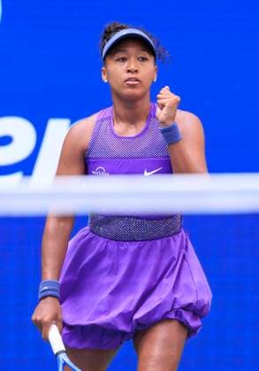 September 1, 2025, Flushing Meadows, New York, USA: Naomi Osaka reacts to winning a game during a match against Coco Gauff on Day 9 of the 2025 US Open at USTA Billie Jean King National Tennis Center on Monday September 1, 2025 in the Flushing neighborhood of the Queens borough of New York City. JAVIER ROJAS PI Flushing Meadows USA - ZUMAp124 20250901_zaa_p124_052 Copyright: xJavierxRojasx