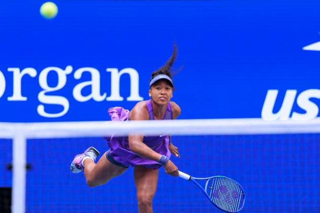 September 1, 2025, Flushing Meadows, New York, USA: Naomi Osaka serves during a match against Coco Gauff on Day 9 of the 2025 US Open at USTA Billie Jean King National Tennis Center on Monday September 1, 2025 in the Flushing neighborhood of the Queens borough of New York City. JAVIER ROJAS PI Flushing Meadows USA - ZUMAp124 20250901_zaa_p124_054 Copyright: xJavierxRojasx
