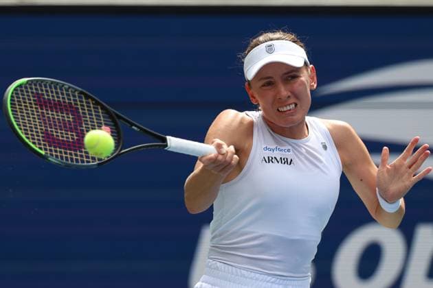 TENIS US OPEN 2025 01092025 N Z JEKATERINA ALEKSANDROWA W TRAKCIE MECZU CZWARTEJ RUNDY NA TURNIEJU WIELKIEGO SZLEMA US OPEN 2025 MARCIN CHOLEWINSKI NEWSPIX.PL TENNIS US OPEN 2025 01092025 EKATERINA ALEXANDROVA DURING THE MATCH IN THE FOURTH ROUND NEWSPIX.PL --- newspix.pl POLAND OUT! 