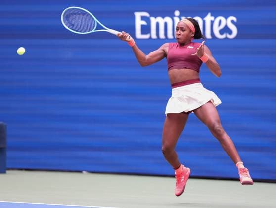 Coco Gauff, US Open Championships 2023, USTA Billie Jean King National Tennis Center, Flushing Meadows, New York, USA . Copyright: xJuergenxHasenkopfx