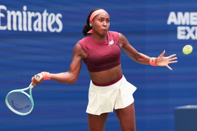 Coco Gauff, US Open Championships 2023, USTA Billie Jean King National Tennis Center, Flushing Meadows, New York, USA . Copyright: xJuergenxHasenkopfx