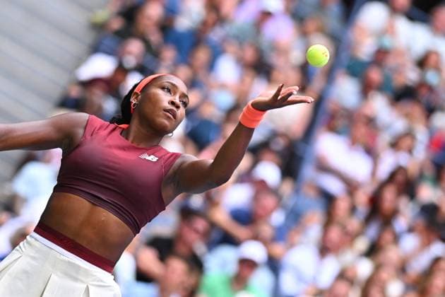 US Open - Fourth Round Coco Gauff (USA) during her fourth round match at the 2025 US Open at Billie Jean National Tennis Center in New York City, NY, USA, on September 1, 2025. Photo by Corinne Dubreuil ABACAPRESS.COM New York City United States  Copyright: xDubreuilxCorinne ABACAx