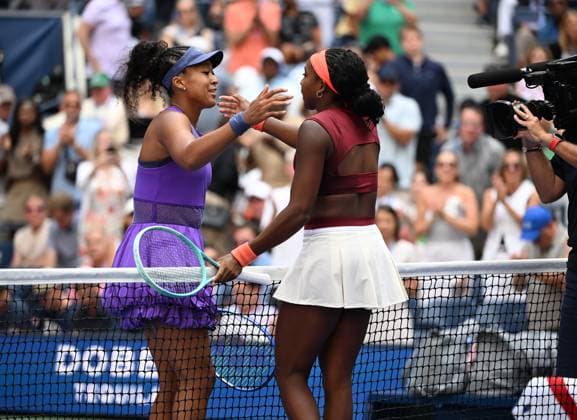 FLUSHING NY- SEPTEMBER 01: Coco Gauff Vs Naomi Osaka On Arthur Ashe Stadium at the USTA Billie Jean King National Tennis Center on September 1, 2025 in Flushing Queens. Copyright: xmpi04x
