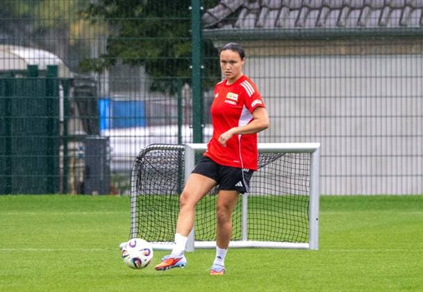 Fußball, Frauen, Saison 2025 2026, Google Pixel Frauen-Bundesliga, 1. FC Union Berlin, Training, Alma Aagaard (1. Frauen 1. FC Union), 02.09. 2025, Copyright: xMatthiasxKochx