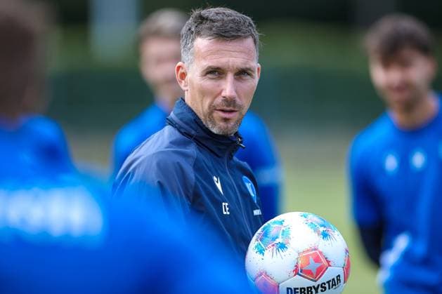 02.09.2025, Fußball, Training Karlsruher SC, 2. Fußball Bundesliga, Trainingsplatz am BBBank Wildpark Stadion Karlsruhe, Saison 2025 2026: Cheftrainer Christian Eichner (KSC hc) Baden-Württemberg Deutschland