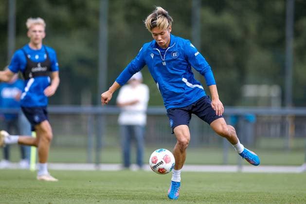02.09.2025, Fußball, Training Karlsruher SC, 2. Fußball Bundesliga, Trainingsplatz am BBBank Wildpark Stadion Karlsruhe, Saison 2025 2026: Shio Fukuda (KSC 13) Baden-Württemberg Deutschland