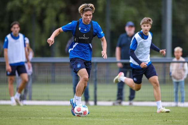 02.09.2025, Fußball, Training Karlsruher SC, 2. Fußball Bundesliga, Trainingsplatz am BBBank Wildpark Stadion Karlsruhe, Saison 2025 2026: Shio Fukuda (KSC 13) Baden-Württemberg Deutschland