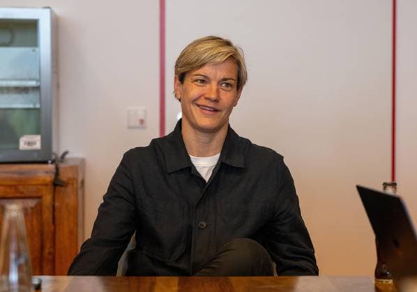 Fußball, Herren, Saison 2025 2026, Google Pixel Frauen-Bundesliga, 1. FC Union Berlin, Medienrunde mit Jennifer Zietz (Geschäftsführerin Profifußball Frauen 1. FC Union Berlin), 03.09. 2025, Copyright: xMatthiasxKochx