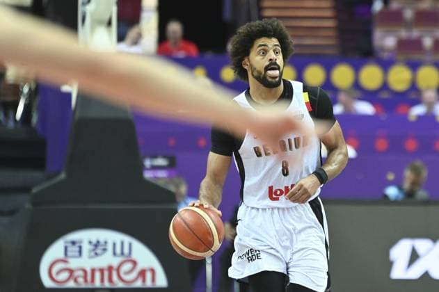 jean-marc Mwema (BEL) during match of the FIBA EuroBasket 2025 between Belgium vs Israel at the Spodek in Katowice Poland on Septe,mber 2, 2025  Copyright: xMichalxDubiel IPAxSportx xipa-agency.netx xx IPA_63949482 IPA_Agency_IPA63949482