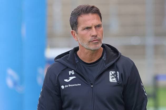 Trainer Patrick Glöckner (1860) Portraet, Portrait, Fussball 3. Liga TSV 1860 München - VfB Stuttgart II Grünwalderstadion 30.08.2025 FOTO: Mladen Lackovic LakoPress