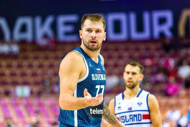 SPODEK, KATOWICE 02.09.2025 MISTRZOSTWA EUROPY W KOSZYKOWCE FIBA EUROBASKET 2025 ISLANDIA - SLOWENIA ICELAND - SLOVENIA NZ DONCIC LUKA (77) Pawel Pietranik Newspix.pl --- Newspix.pl POLAND OUT!  PIETRANIK020925_027