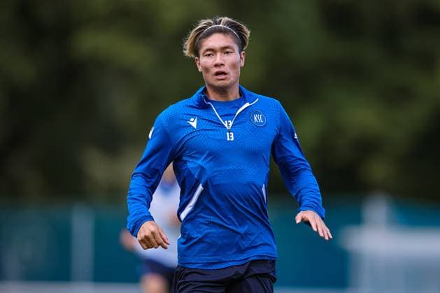 02.09.2025, Fußball, Training Karlsruher SC, 2. Fußball Bundesliga, Trainingsplatz am BBBank Wildpark Stadion Karlsruhe, Saison 2025 2026: Shio Fukuda (KSC 13) Baden-Württemberg Deutschland
