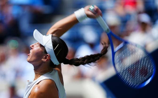 Jessica Pegula during her quarter final win over Barbora Krejcikova 2025 US Open, Day Ten, USTA Billie Jean King National Tennis Center, New York, USA - 02 Sept 2025New York USTA Billie Jean King National T New York (NY) United States of America  Copyright: xJavierxGarcia Shutterstockx 15458344h