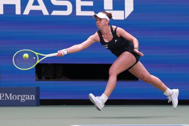 Barbora Krejcikova, US Open Championships 2023, USTA Billie Jean King National Tennis Center, Flushing Meadows, New York, USA . Copyright: xJuergenxHasenkopfx