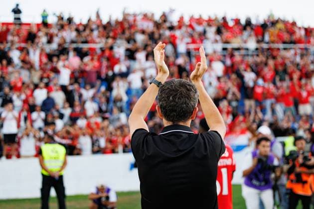 Bruno Lage seen during Liga Portugal game between teams of FC Alverca and SL Benfica (Maciej Rogowski Ball Raw Images) Alverca Complexo Desportivo Alverca Portugal Copyright: xMaciejxRogowskix maciejrogowski_alvercaslb2526-446