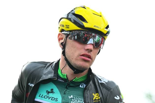 2025 Lloyds Tour of Britain Picture by Bruce Rollinson SWpix.com - 03 06 2025 - Cycling - 2025 Lloyds Tour of Britain - Stage 2: Stowmarket to Stowmarket - Olav Kooij (Team Visma Lease a Bike) Copyright: x xSWpix.comx(t axPhotographyxHubxLtd)xBrucexRollinson SWpix.comx SWP-3069-2223