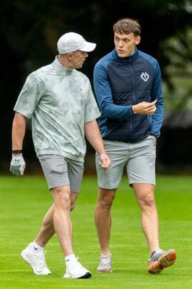 2025 Amgen Irish Open - Pro Am, The K Club, Kildare 3 9 2025 Padraic Maher and David Clifford Padraic Maher and David Clifford 3 9 2025  Copyright: x INPHO MorganxTreacyx 0U6A4158