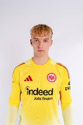 Yuriy Obert - Eintracht Frankfurt II U21, U 21 Porträttermin 2025 2026 Hessenliga Fußball Porträttermin, Headshot, Porträt, Vorstellung, Präsentation, Pressetermin 2025 2026 Studio Shooting Studioshooting