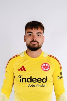 Benjamin Speight - Eintracht Frankfurt II U21, U 21 Porträttermin 2025 2026 Hessenliga Fußball Porträttermin, Headshot, Porträt, Vorstellung, Präsentation, Pressetermin 2025 2026 Studio Shooting Studioshooting