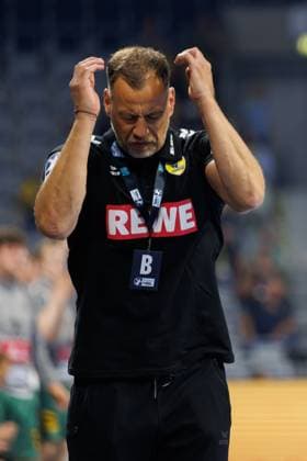 Mike Machulla (Rhein Neckar Loewen), Rhein Neckar Loewen vs GWD Minden, Handball, DAIKIN HBL, 2. Spieltag, Saison 2025 2026, 03.09.2025 DFB regulations prohibit any use of photographs as image sequences and or quasi-video. Rhein Neckar Loewen vs GWD Minden, Handball, DAIKIN HBL, 2. Spieltag, Saison 2025 2026, 03.09.2025 Copyright: xEibner-Pressefoto AlexanderxNeisx EP_ANS